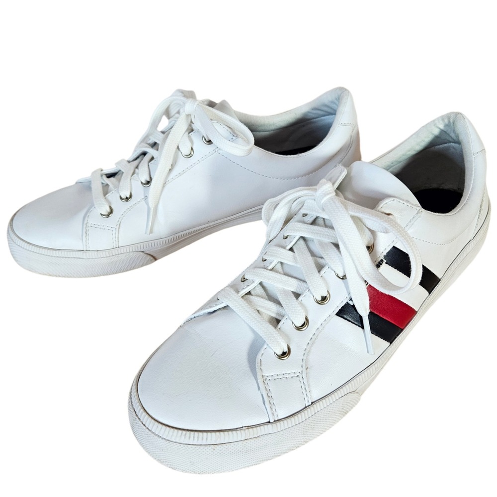 Tommy Hilfiger Twilightz Sneakers Womens 10 Striped Preppy Sporty Tennis Shoes